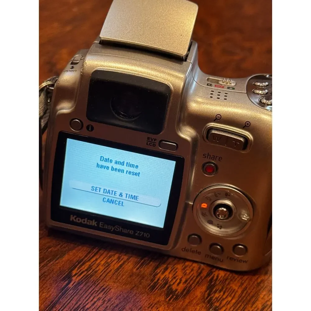 Kodak Digital Camera EasyShare Z710 10X Optical Zoom 7.1MP Tested Works VTG